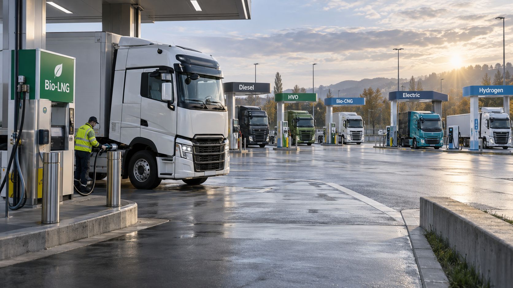 Bio-LNG vs other fuels