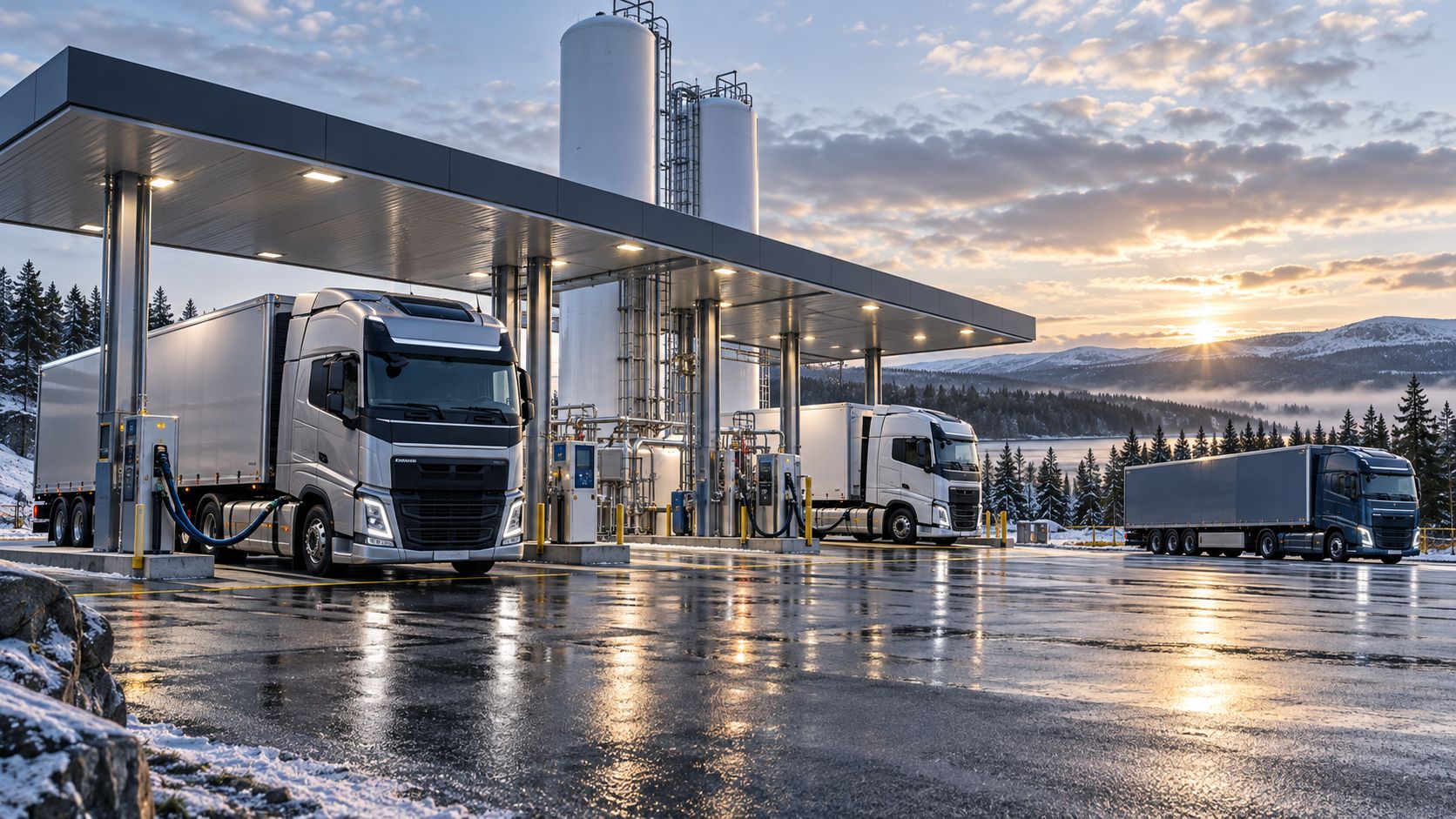 LNG and Bio-LNG trucks in Finland