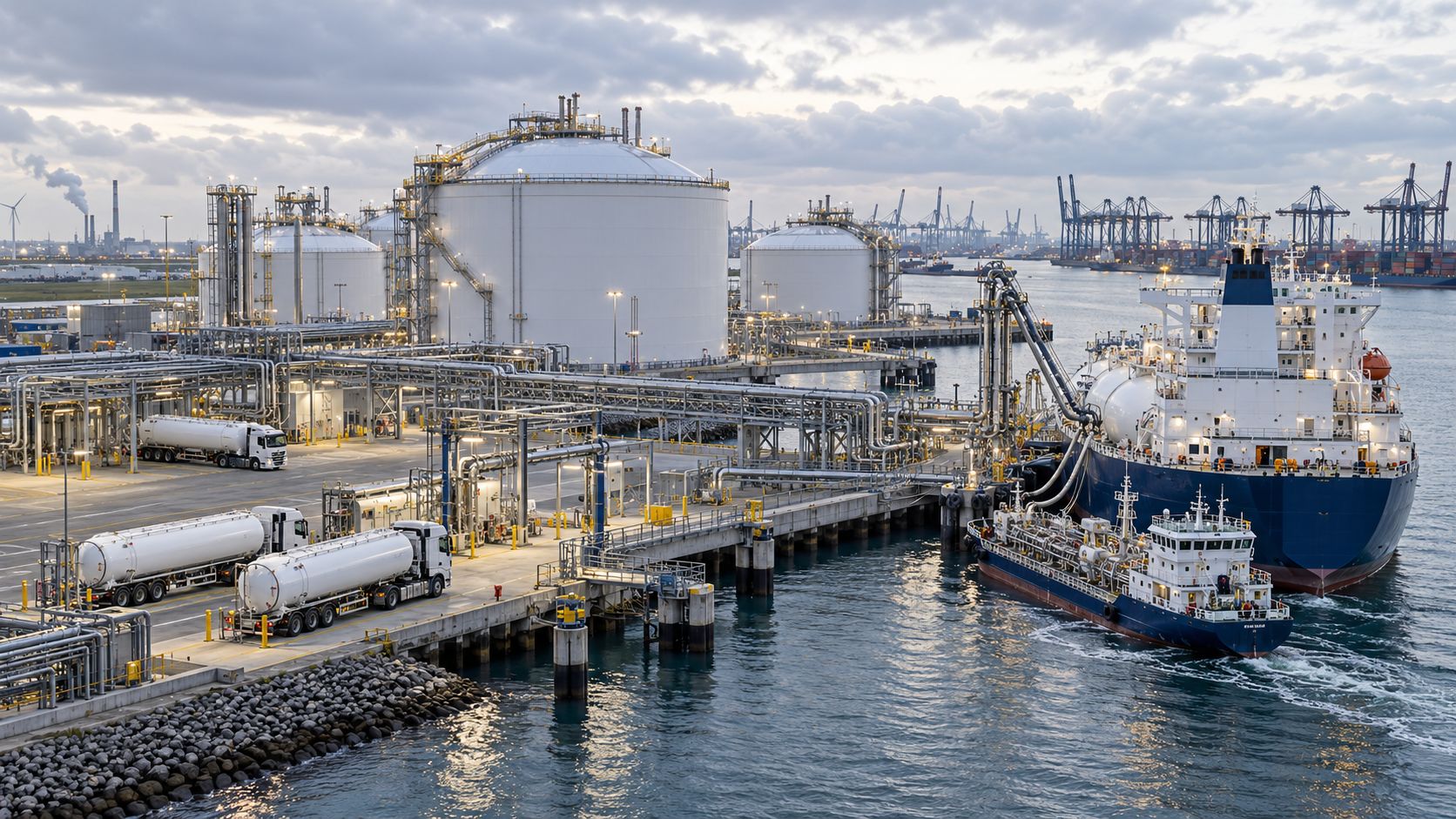 Small-scale LNG in the Netherlands