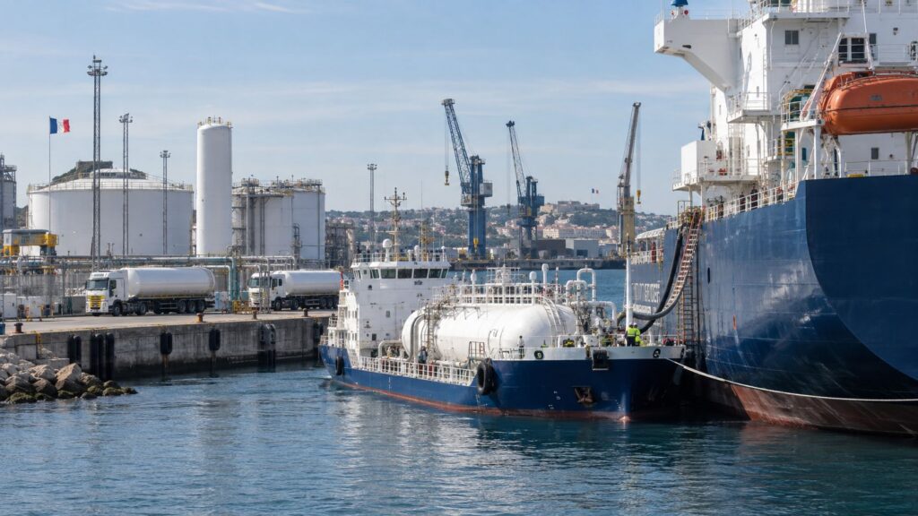 Small-scale LNG market development in France