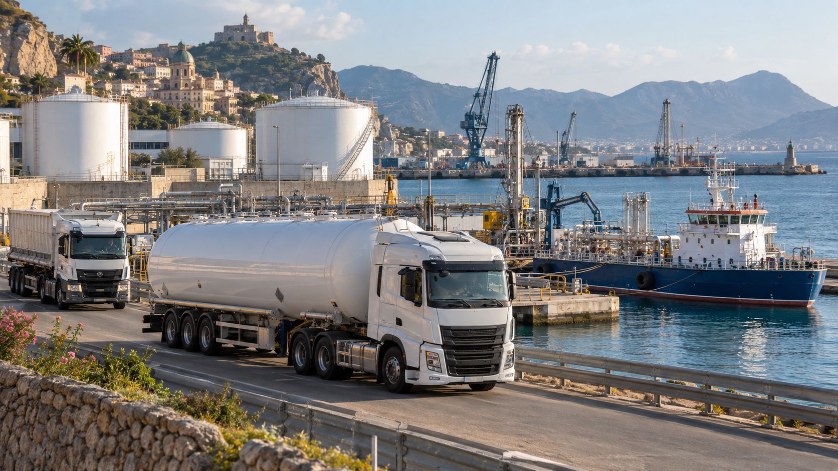 Small-scale LNG market development in Italy
