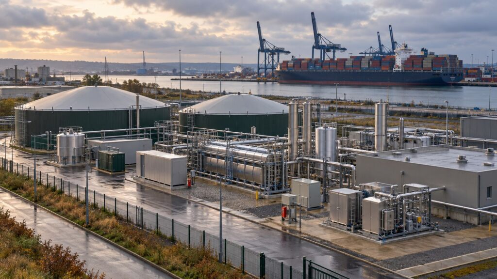 CMA CGM and Engie to build a biomethane plant in Le Havre