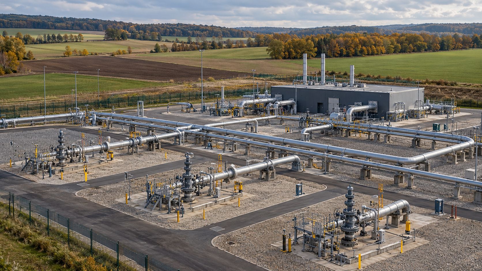 EU gas storage and TTF prices