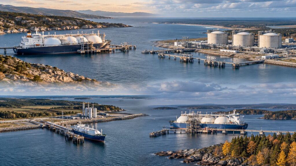 European LNG terminals