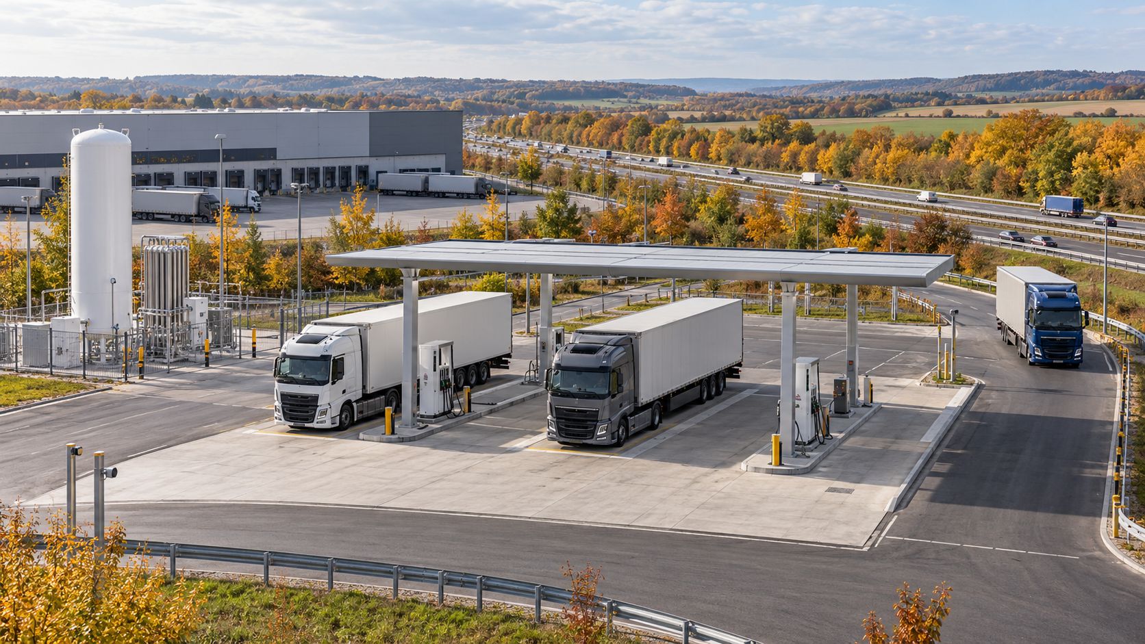 New LNG refuelling stations in Germany in 2026